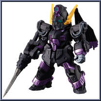 XM-05 Berga Giros (Black Vanguard Squadron) from Gundam Converge - 10th Anniversary Selection 03 manufactured by Bandai [Loose]
