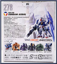 XVX-016 Gundam Aerial from Gundam Converge - 10th Anniversary Selection 03 manufactured by Bandai [Back]