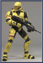 Spartan Soldier ODST (Pale) (EE) from Halo 3 - Series 3 - Multiplayer manufactured by McFarlane [Loose]
