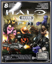 UNSC Spartan EVA from Halo - Blind Bags - Delta manufactured by Mega Bloks [Front]
