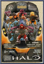 Covenant Elite Combat (Mystery) (Translucent Purple) from Halo - Blind Bags - Series  6 manufactured by Mega Bloks [Front]