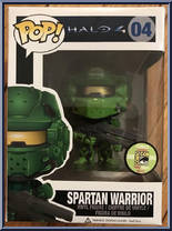Spartan Warrior (Green) from Halo - Pop! Vinyl Figures manufactured by Funko [Front]