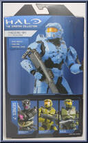 Frederic-104 from Halo Infinite - Series 7 - Spartan Collection manufactured by Jazwares [Back]