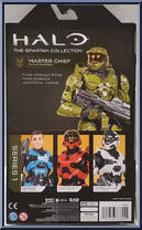 Master Chief from Halo Infinite - Series 1 - Spartan Collection manufactured by Jazwares [Back]