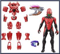 Spartan Helioskrill (Alpha Crawler) from Halo - Wave 1 manufactured by Mattel [Loose]