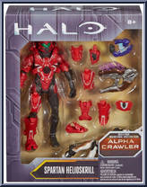 Spartan Helioskrill (Alpha Crawler) from Halo - Wave 1 manufactured by Mattel [Front]