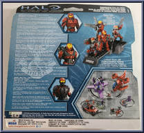 UNSC Red Combat Unit from Halo - Sets manufactured by Mega Bloks [Back]