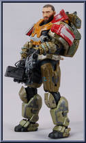 Jorge from Halo Reach - Series 4 manufactured by McFarlane [Loose]