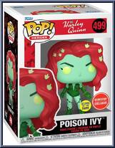Poison Ivy (Pant Suit) (Glows in the Dark) from Harley Quinn - Pop! Vinyl Figures manufactured by Funko [Front]