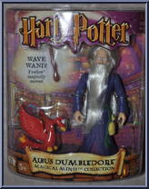 Dumbledore / Fawkes from Harry Potter and the Sorcerer's Stone - Magical Minis Collection manufactured by Mattel [Front]