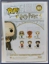 Filch & Mrs. Norris from Harry Potter - Pop! Vinyl Figures manufactured by Funko [Back]