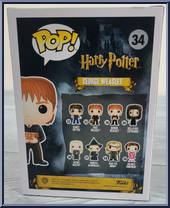 George Weasley from Harry Potter - Pop! Vinyl Figures manufactured by Funko [Back]