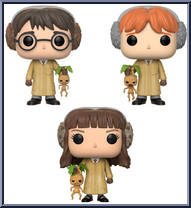 Harry Potter, Ron Weasley & Hermione Granger (Herbology) from Harry Potter - Pop! Sets manufactured by Funko [Loose]