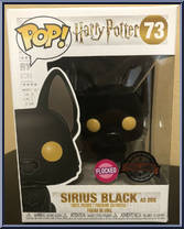 Sirius Black as Dog (Flocked) from Harry Potter - Pop! Vinyl Figures manufactured by Funko [Front]