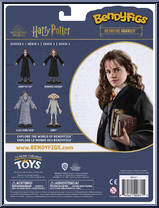 Hermione Granger from Harry Potter - Bendyfigs manufactured by Noble Toys [Back]