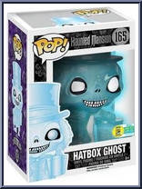 Hatbox Ghost (Blue) from Haunted Mansion - Pop! Vinyl Figures manufactured by Funko [Front]