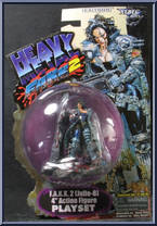 FAKK2 Julie-B (Blue) from Heavy Metal FAKK2 - Basic Series manufactured by Kaiyodo [Front]