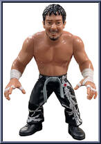 Yoshihiro Tajiri from Heels and Faces - Series 4 manufactured by Zombie Sailor's Toys [Loose]