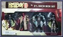 Hellboy / Liz / Wink / Johann from Hellboy II - 3 3/4" Scale manufactured by Mezco [Front]