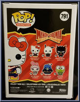 Hello Kitty All Might from Hello Kitty - Pop! Vinyl Figures manufactured by Funko [Back]