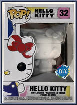 Hello Kitty (D.I.Y.) from Hello Kitty - Pop! Vinyl Figures manufactured by Funko [Front]