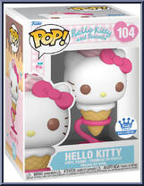 Hello Kitty (Ice Cream Cone) from Hello Kitty - Hello Kitty And Friends Pop! manufactured by Funko [Front]