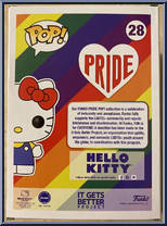 Hello Kitty (Pride) from Hello Kitty - Pop! Vinyl Figures manufactured by Funko [Back]