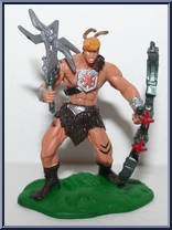 Orko / Ram Man / He-Man / Skeletor from He-Man - 2002 Series - Mini Figures - Heroes vs Villains manufactured by Mattel [Loose]