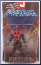 Mekaneck (Clear Goggles) from He-Man - 2002 Series - Basic Series manufactured by Mattel [Front]