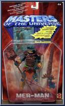 Mer-Man from He-Man - 2002 Series - Trading Cards manufactured by Mattel [Front]