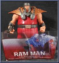 Ram Man (Bronze Shoulderpads) from He-Man - 2002 Series - Repaints manufactured by Mattel [Loose]
