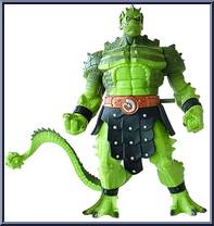 Whiplash (Black Loincloth & Red Spear) Action Figure