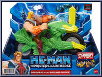 He-Man & Ground Ripper from He-Man - Masters of the Universe - 2021 TV Series - Vehicles manufactured by Mattel [Front]
