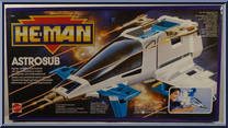 Astrosub from He-Man - New Adventures - Vehicles manufactured by Mattel [Front]