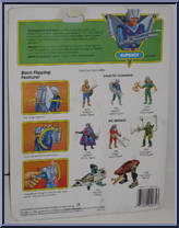 Flipshot from He-Man - New Adventures - Series 1 manufactured by Mattel [Back]