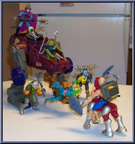 Terroclaw (Terrapod) from He-Man - New Adventures - Vehicles manufactured by Mattel [Loose]