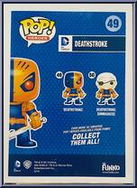 Deathstroke from Heroes - DC Comics Pop! manufactured by Funko [Back]
