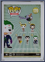 Joker (with Kisses) (Purple Suit) from Heroes - DC Comics Bombshells Pop! manufactured by Funko [Back]