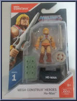 He-Man (Masters of the Universe) from Heroes - Series 1 manufactured by Mega Brands [Front]