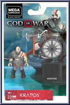Kratos from Heroes - Series 6 manufactured by Mega Brands [Front]