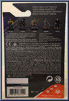 Leonardo (Teenage Mutant Ninja Turtles) from Heroes - Series 3 manufactured by Mega Brands [Back]