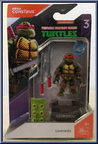 Leonardo (Teenage Mutant Ninja Turtles) from Heroes - Series 3 manufactured by Mega Brands [Front]