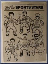 Champ (Yellow Shorts) from Hi 5 Sports Stars - Basic Series manufactured by Eboneen [Back]
