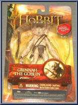 Grinnah the Goblin from Hobbit - An Unexpected Journey - 3.75" Scale manufactured by Bridge Direct [Front]