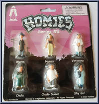 Worm / Bouncy / Veterano / Chula / Chato Suave / Shy Girl Action Figure