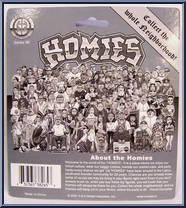 AWB / Devildog / Chino Loco / El Profe / Big Hopper / Mija from Homies - Series  5 manufactured by Homieshop [Back]