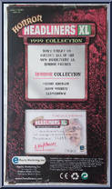 Freddy Krueger from Horror Headliners - XL manufactured by Equity [Back]