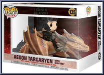 Aegon Targaryen with Sunfyre from House of the Dragon - Pop! Rides manufactured by Funko [Front]