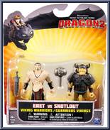 Eret vs Snotlout from How to Train Your Dragon 2 - Mini Figures manufactured by Spinmaster [Front]