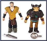 Eret vs Snotlout from How to Train Your Dragon 2 - Mini Figures manufactured by Spinmaster [Loose]